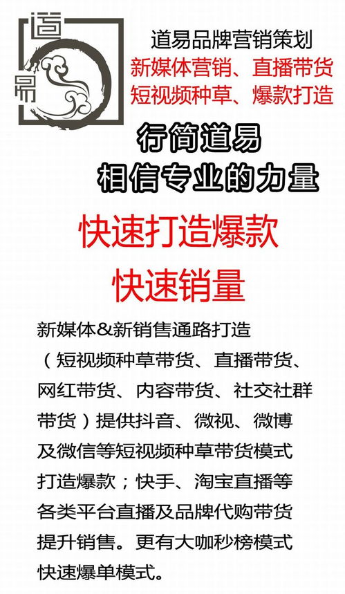 陕西品牌策划公司带货主播资料